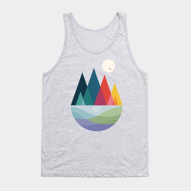 Somewhere Tank Top by AndyWestface